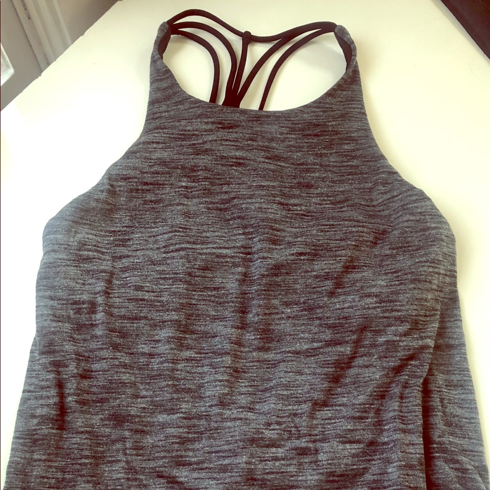 Lululemon tank with built in sports bra